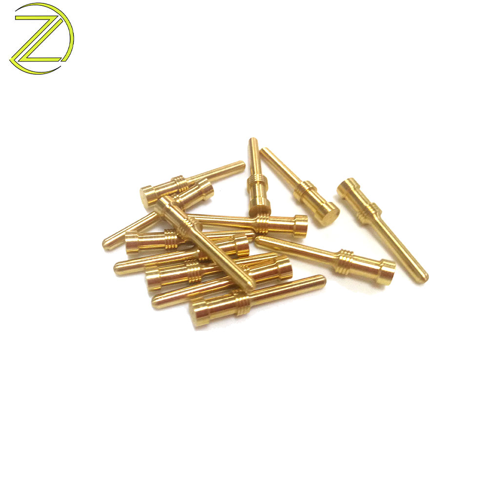 brass male pins