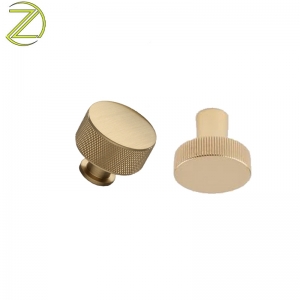  knurled modern cabinet knob handle