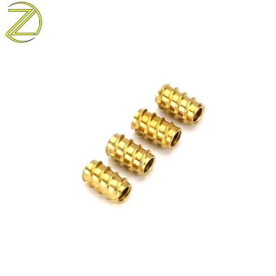 8mm threaded knurled brass inserts nuts for plastic
