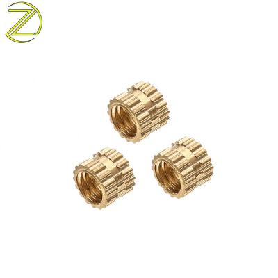 OEM China factory brass threaded inserts M3 M5