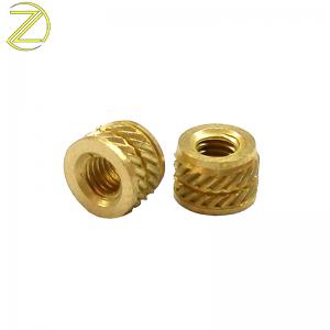 8mm threaded knurled brass inserts nuts for plastic