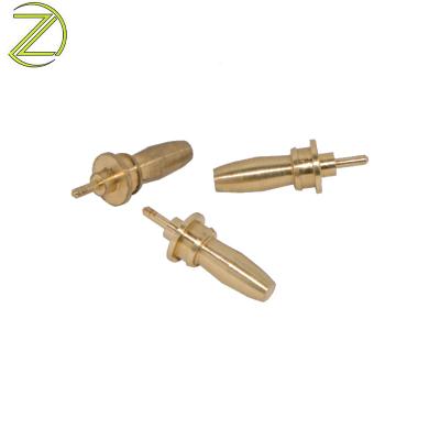 M4 Threaded Brass Dowel Pins