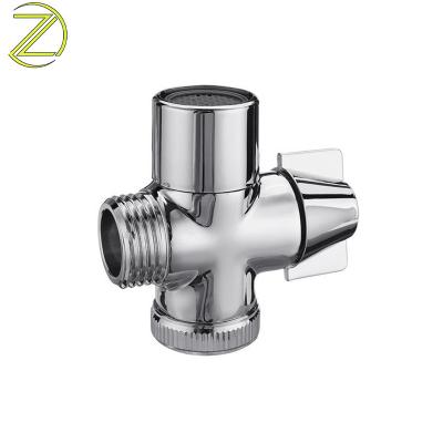 Brass T-adapter Shower Diverter