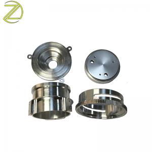 Knurled aluminum milling parts