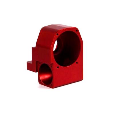 Red Anodized Aluminum Parts