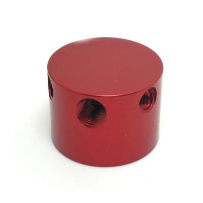 Red Anodized Aluminum Parts