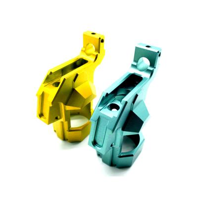 Yellow Anodized Aluminum Parts