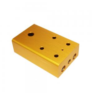 Yellow Anodized Aluminum Parts