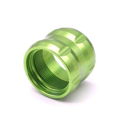 Green Anodized Aluminum Parts