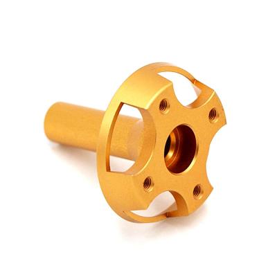 Yellow Anodized Aluminum Parts