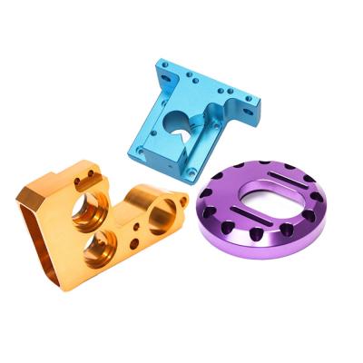 Yellow Anodized Aluminum Parts